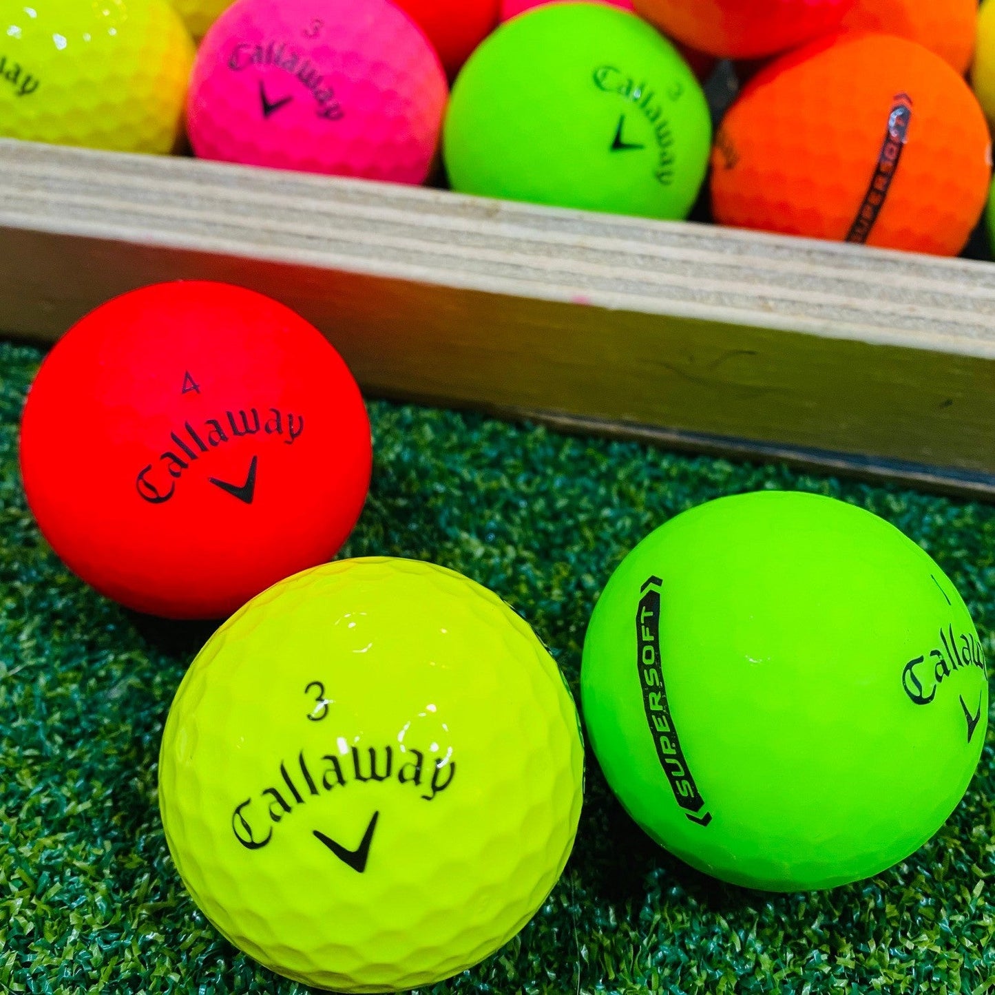 Callaway Color Mix Used Golf Balls