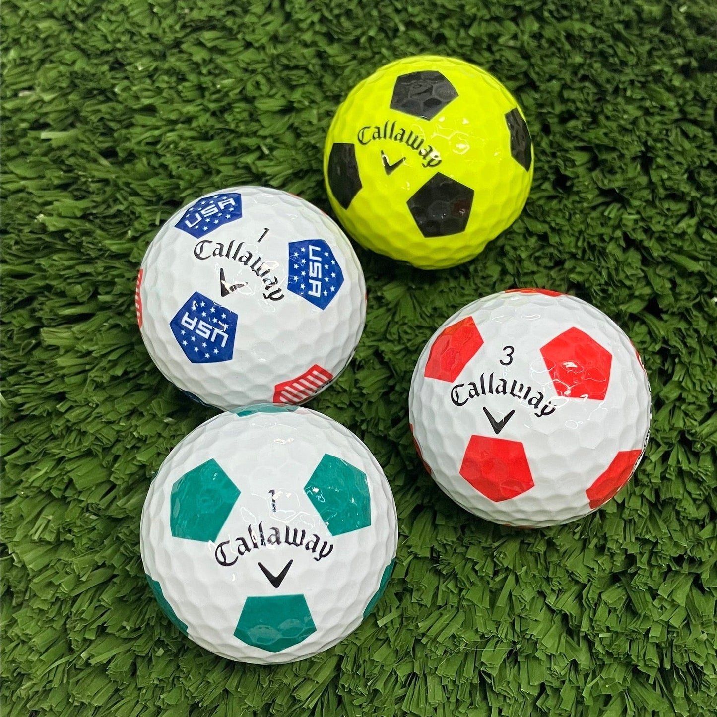 Callaway Truvis Chromesoft Mix Used Golf Balls