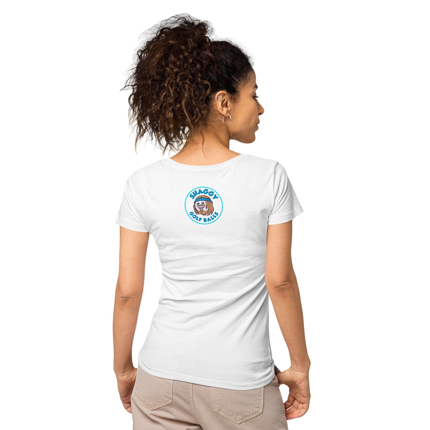 I Heart Shaggy Golf Balls Women’s basic organic t-shirt